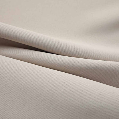 Blackout Curtain with Metal Rings Beige 290x245 cm