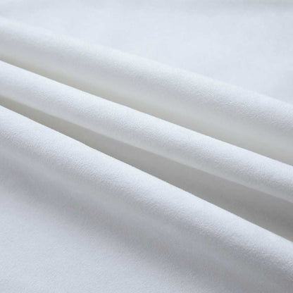Blackout Curtains with Metal Rings 2 pcs Off White 140x225 cm