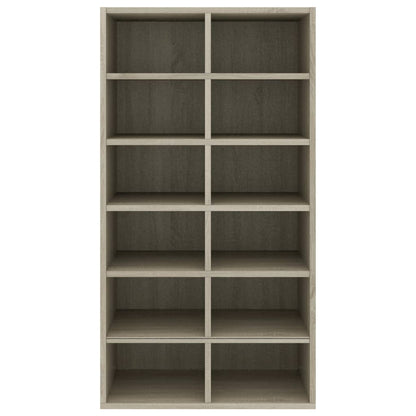Shoe Rack Sonoma Oak 54x34x100.5 cm Engineered Wood