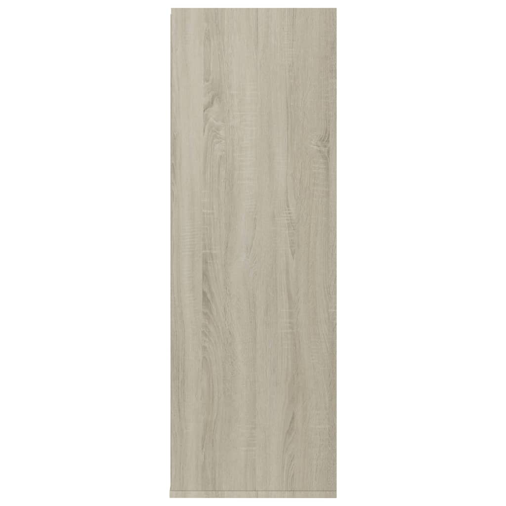 Shoe Rack Sonoma Oak 54x34x100.5 cm Engineered Wood