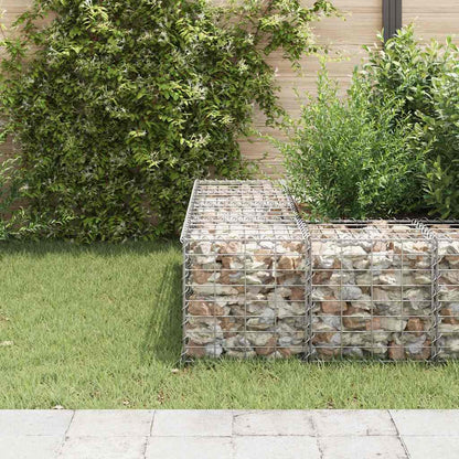 Cube Gabion Raised Bed Steel Wire 40x40x40 cm