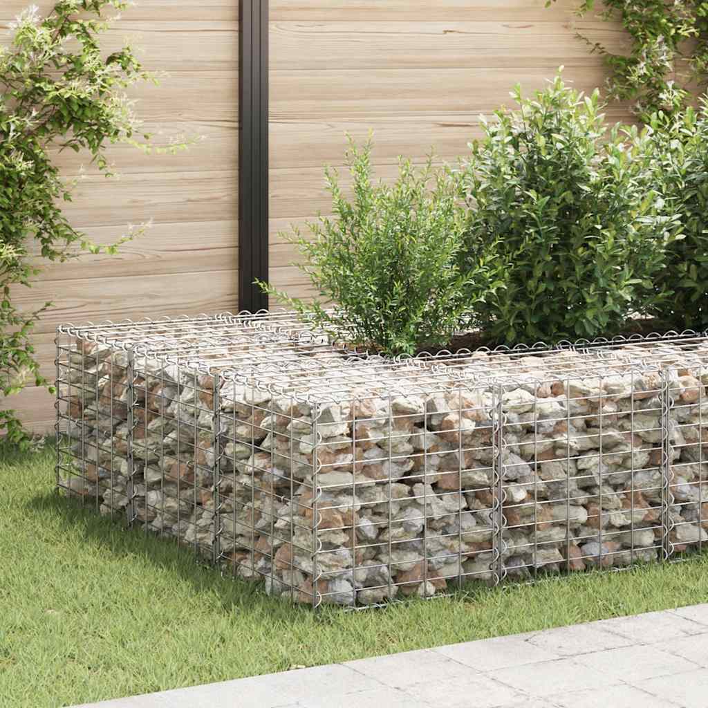 Cube Gabion Raised Bed Steel Wire 50x50x50 cm