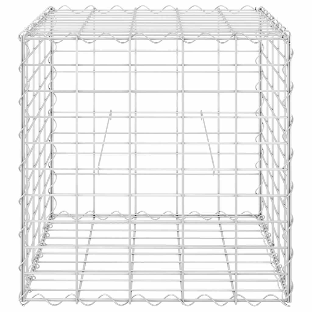 Cube Gabion Raised Bed Steel Wire 50x50x50 cm