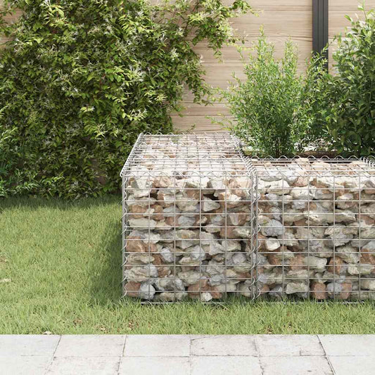 Cube Gabion Raised Bed Steel Wire 50x50x50 cm