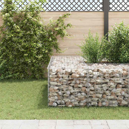 Cube Gabion Raised Bed Steel Wire 60x60x60 cm