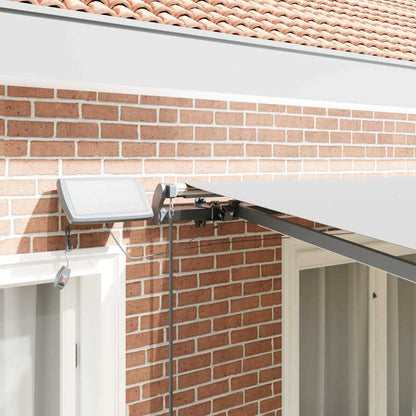 Awning with Manual Anthracite 3 x 2.5 m Metal