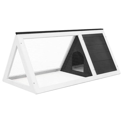 Animal Rabbit Cage Grey Wood