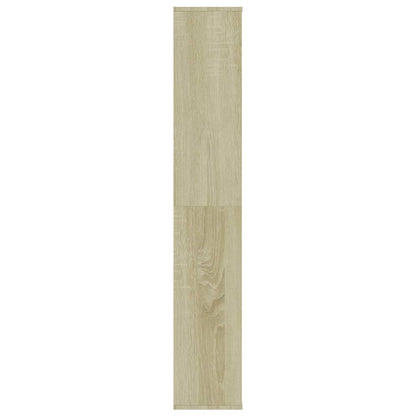 Room Divider/Book Cabinet Sonoma Oak 100x24x140 cm Engineered Wood