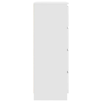 Sideboard White 60x35x98.5 cm Engineered Wood