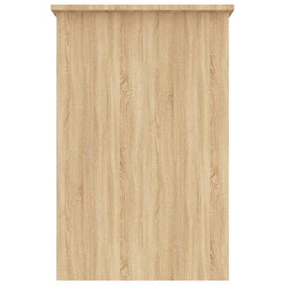 Desk Sonoma Oak 100x50x76 cm Engineered Wood