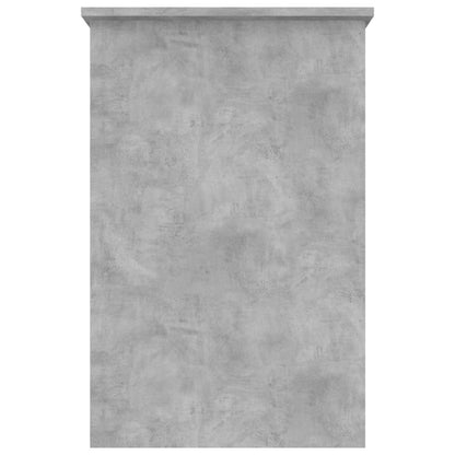 Desk Concrete Grey 100x50x76 cm Engineered Wood