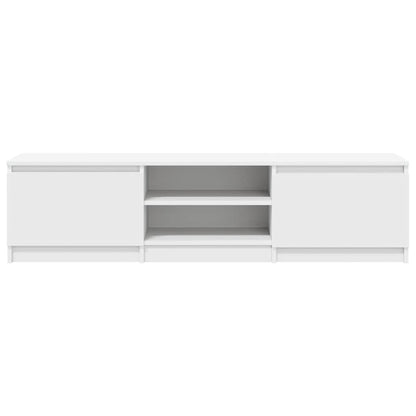 TV Cabinet White 140x40x35.5 cm Engineered Wood