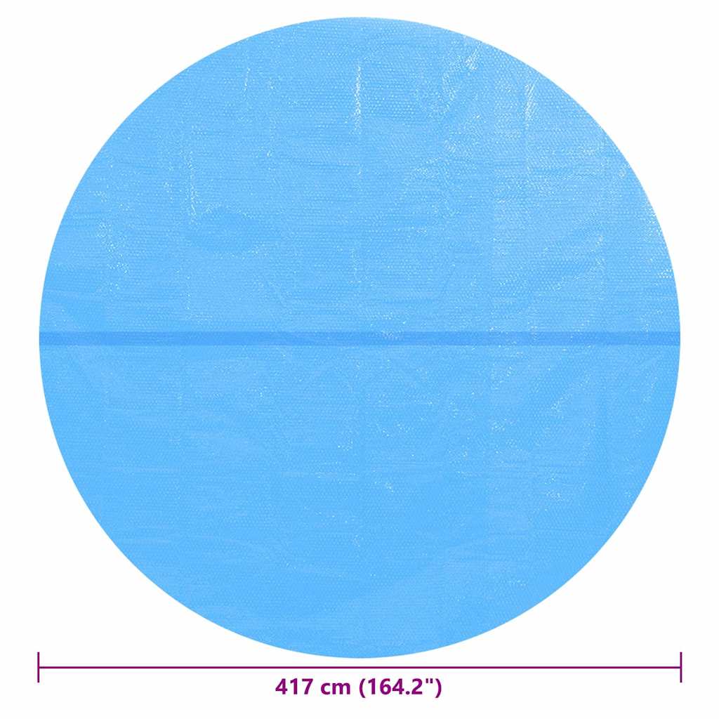 Pool Cover Blue 417 cm PE