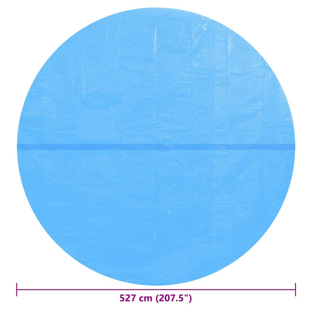 Pool Cover Blue 527 cm PE