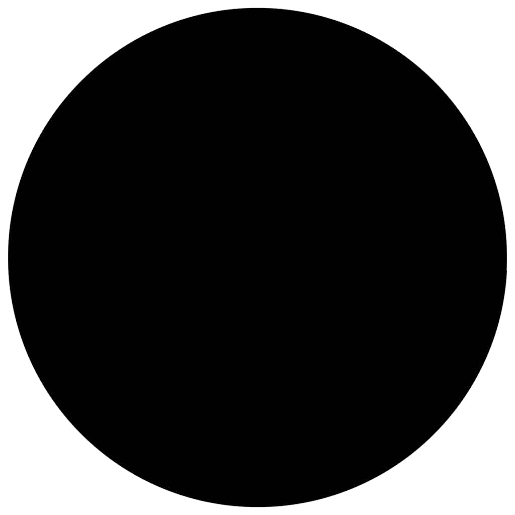 Pool Cover Black 250 cm PE