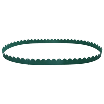 Lawn Edgings 10 pcs Green 65x15 cm PP