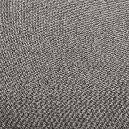 Bar Stools 2 pcs Dark Grey Fabric