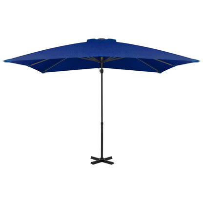Cantilever Garden Parasol with Aluminium Pole Azure Blue 250x250 cm
