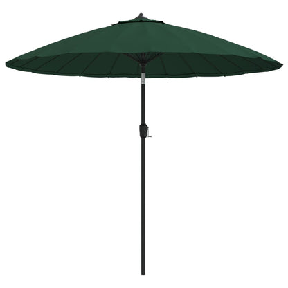Garden Parasol with Aluminium Pole 270 cm Green