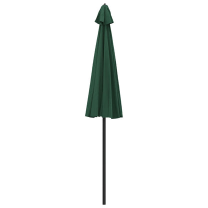 Garden Parasol with Aluminium Pole 270 cm Green