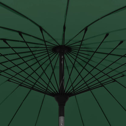 Garden Parasol with Aluminium Pole 270 cm Green