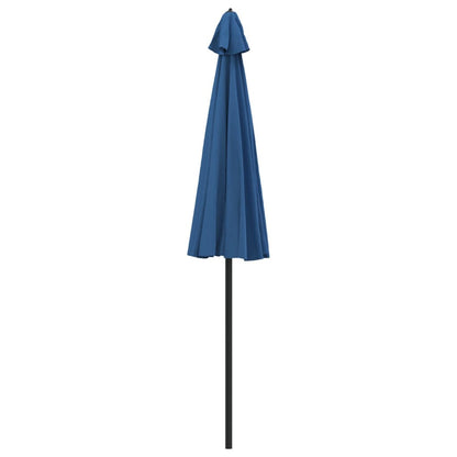 Garden Parasol with Aluminium Pole 270 cm Azure Blue