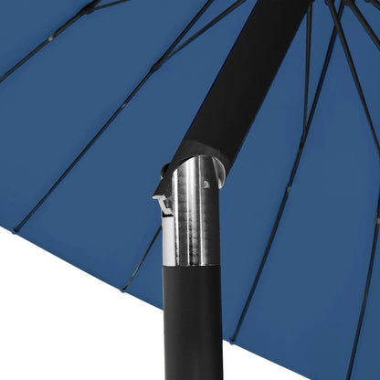 Garden Parasol with Aluminium Pole 270 cm Azure Blue