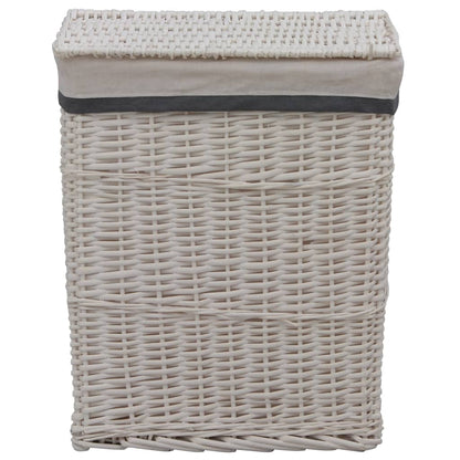 Laundry Basket White Willow