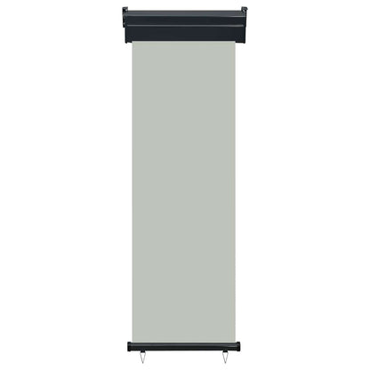 Balcony Side Awning 65x250 cm Grey