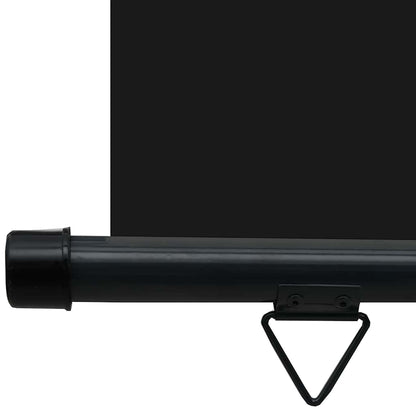 Balcony Side Awning 85x250 cm Black