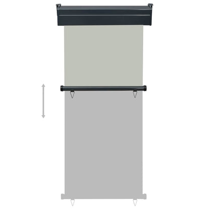 Balcony Side Awning 85x250 cm Grey