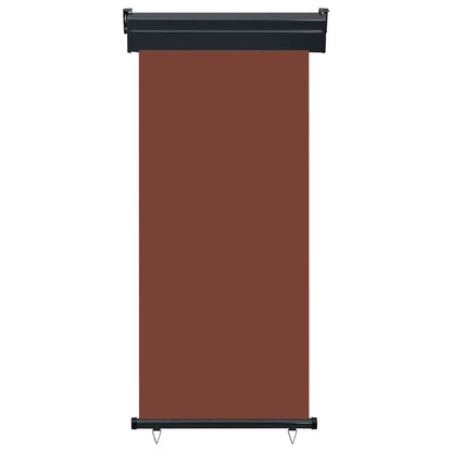 Balcony Side Awning 85x250 cm Brown