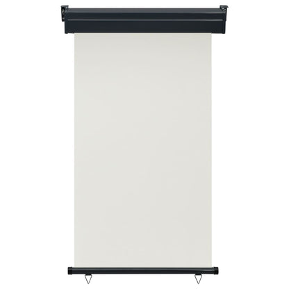 Balcony Side Awning 105x250 cm Cream