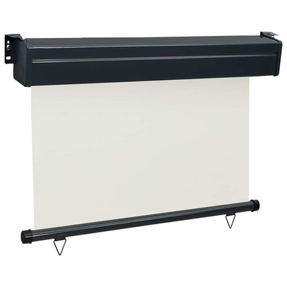 Balcony Side Awning 105x250 cm Cream