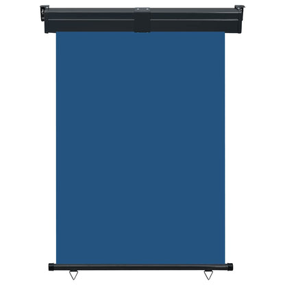 Balcony Side Awning 125x250 cm Blue
