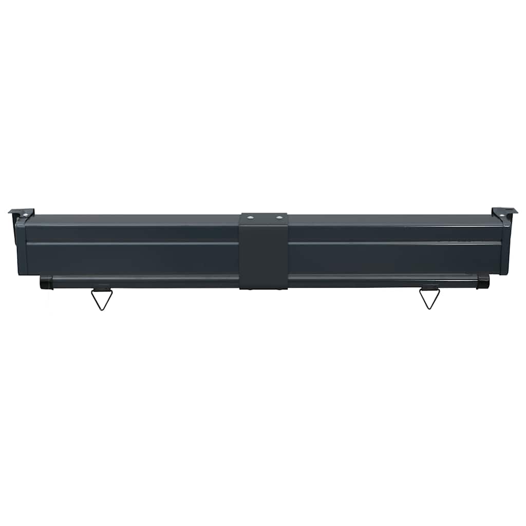 Balcony Side Awning 125x250 cm Blue