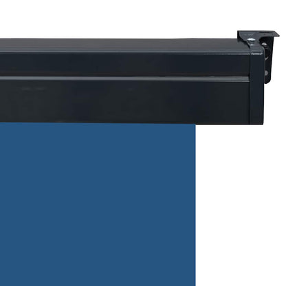 Balcony Side Awning 125x250 cm Blue