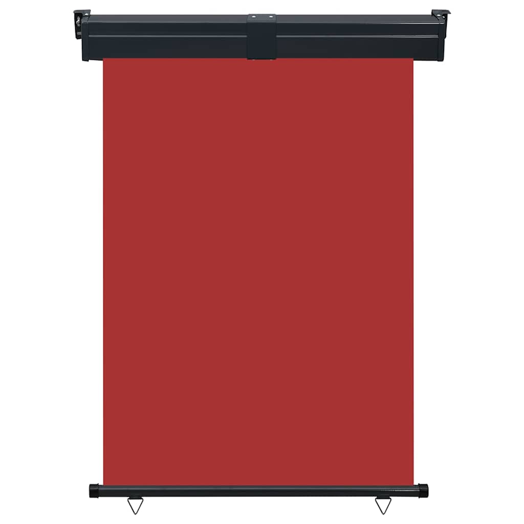 Balcony Side Awning 125x250 cm Red