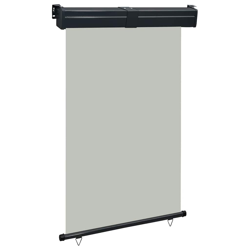 Balcony Side Awning 125x250 cm Grey