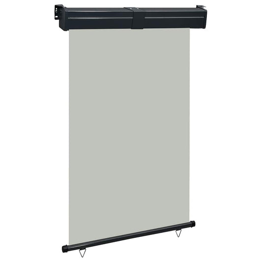 Balcony Side Awning 125x250 cm Grey