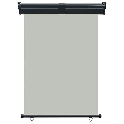 Balcony Side Awning 125x250 cm Grey