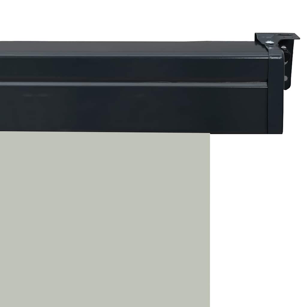 Balcony Side Awning 125x250 cm Grey