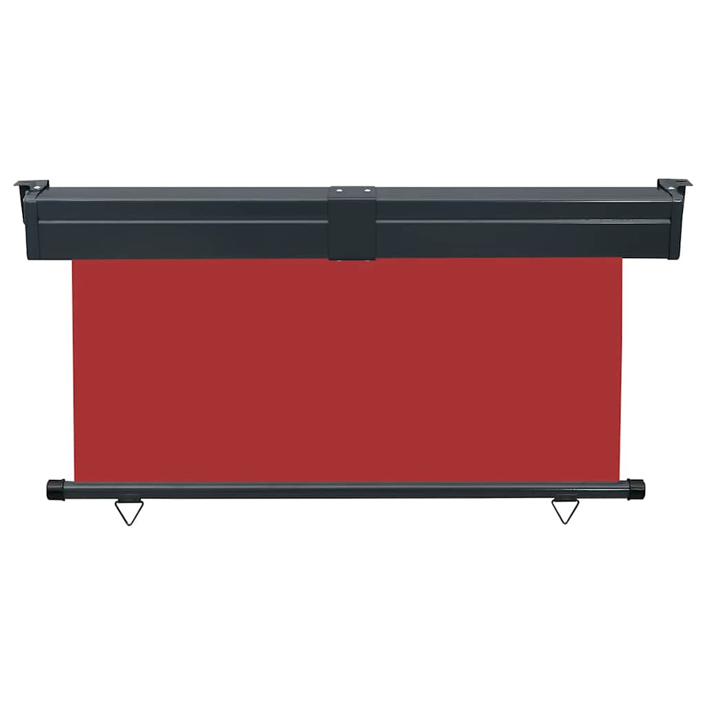 Balcony Side Awning 145x250 cm Red