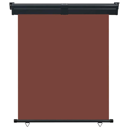 Balcony Side Awning 145x250 cm Brown