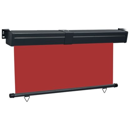 Balcony Side Awning 175x250 cm Red