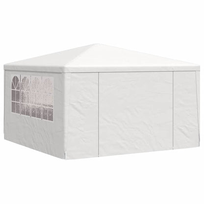 Professional Party Tent with Side Walls 4x4 m White 90 g/m?