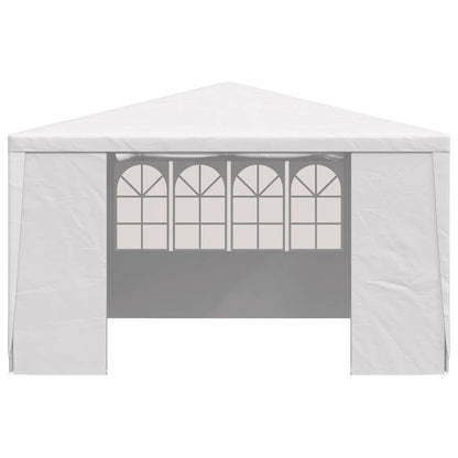 Professional Party Tent with Side Walls 4x4 m White 90 g/m?