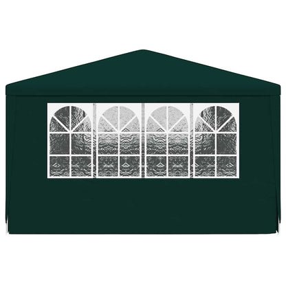 Professional Party Tent with Side Walls 4x6 m Green 90 g/m?