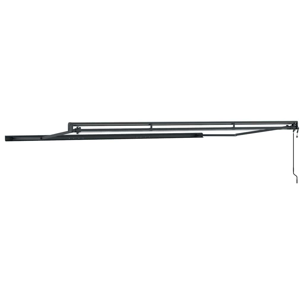 Awning Anthracite 4 x 3 m Metal