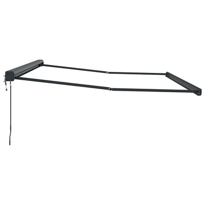 Awning Anthracite 5 x 3 m Metal